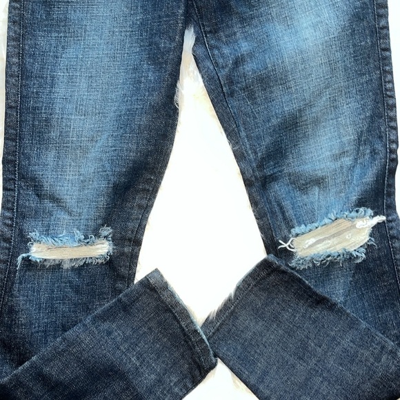 🆕 James Jeans Twiggy Distressed Mid-Rise Legging Jean Cotton Size 25 - Picture 4 of 11